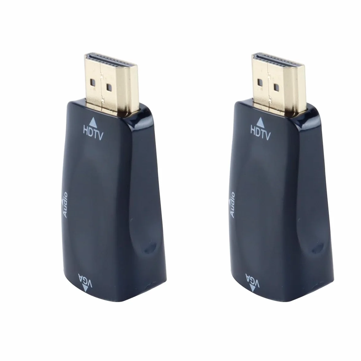 Adaptateur HDMI vers VGA Femelle HD 1080p avec Jack 3,5 mm