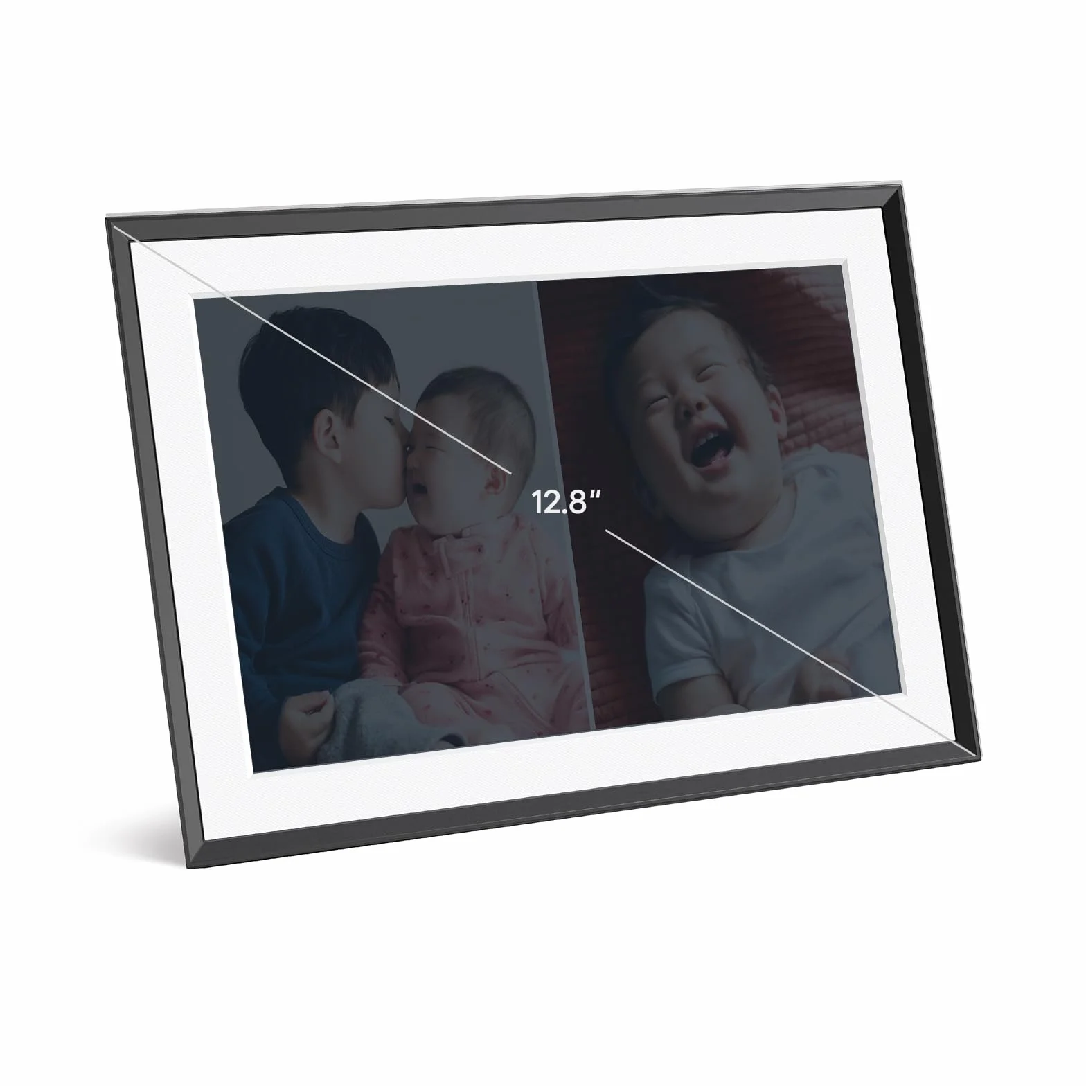 Aura Carver cyfrowa ramka na zdjęcia WiFi 25.4 cm, bezpłatna, nieograniczona pamięć w chmurze, wysyłanie zdjęć z aplikacji, bez subskrypcji, automatyczne włączanie/wyłączanie, prezent dla rodziców i