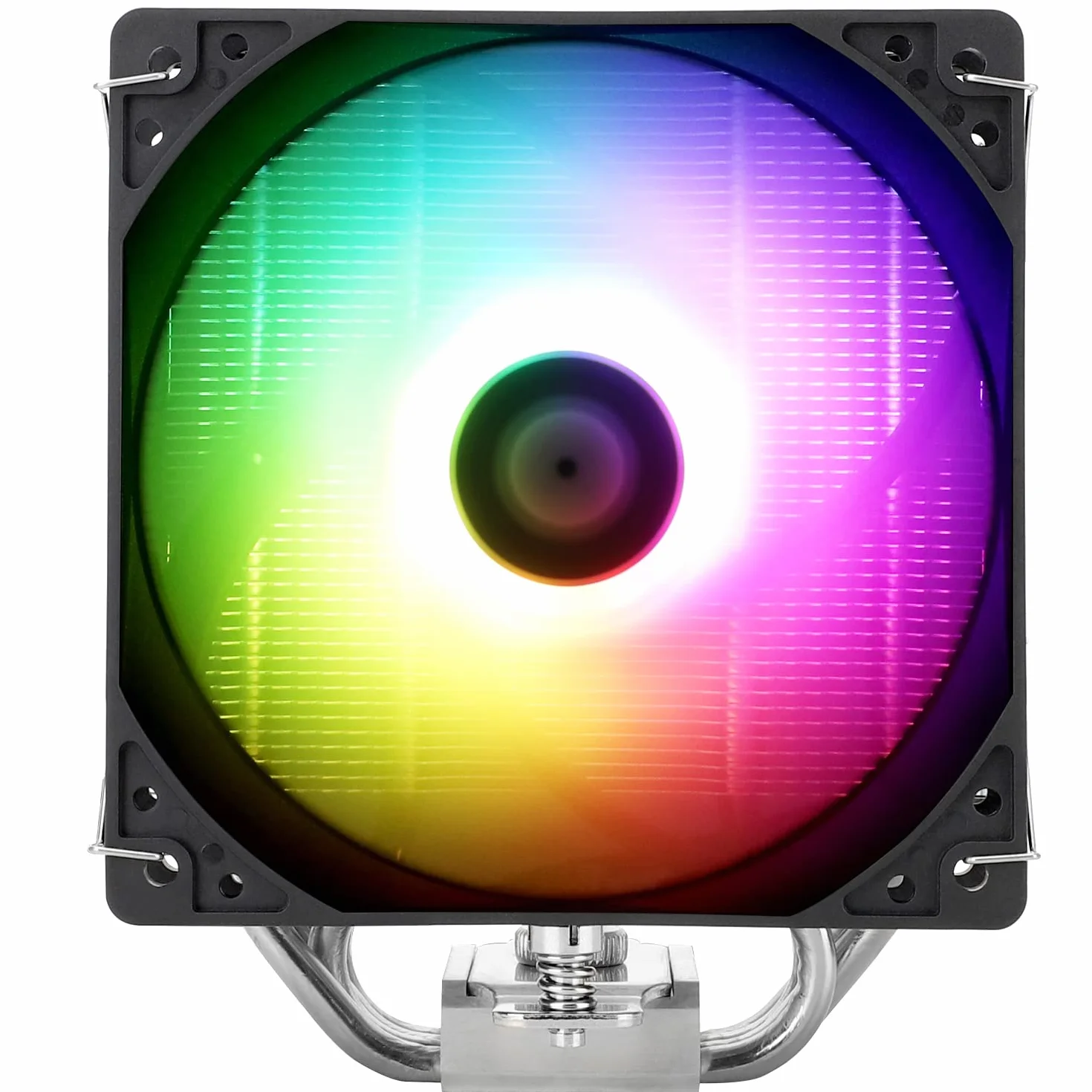 Thermalright Assassin X 120R SE V2 CPU chłodnica powietrza, 4 rury grzewcze, TL-C12C-L V2 PWM cichy wentylator CPU z łożyskiem S-FDB, do AMD AM4 AM5/Intel LGA 1700/1150/1151/1200, stały kolor lampy
