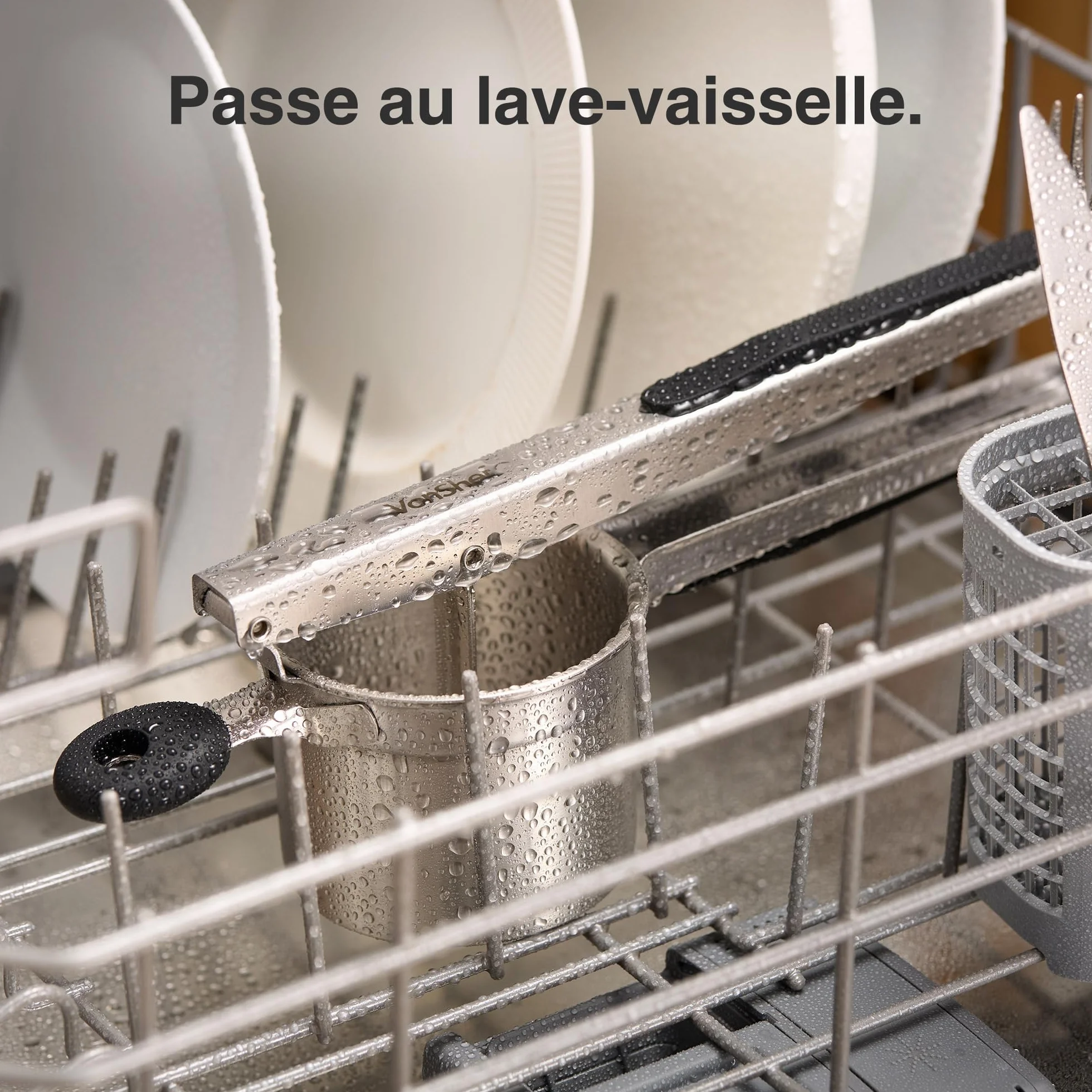 VonShef Presse-Purée Acier Inoxydable pour Fruits et Légumes