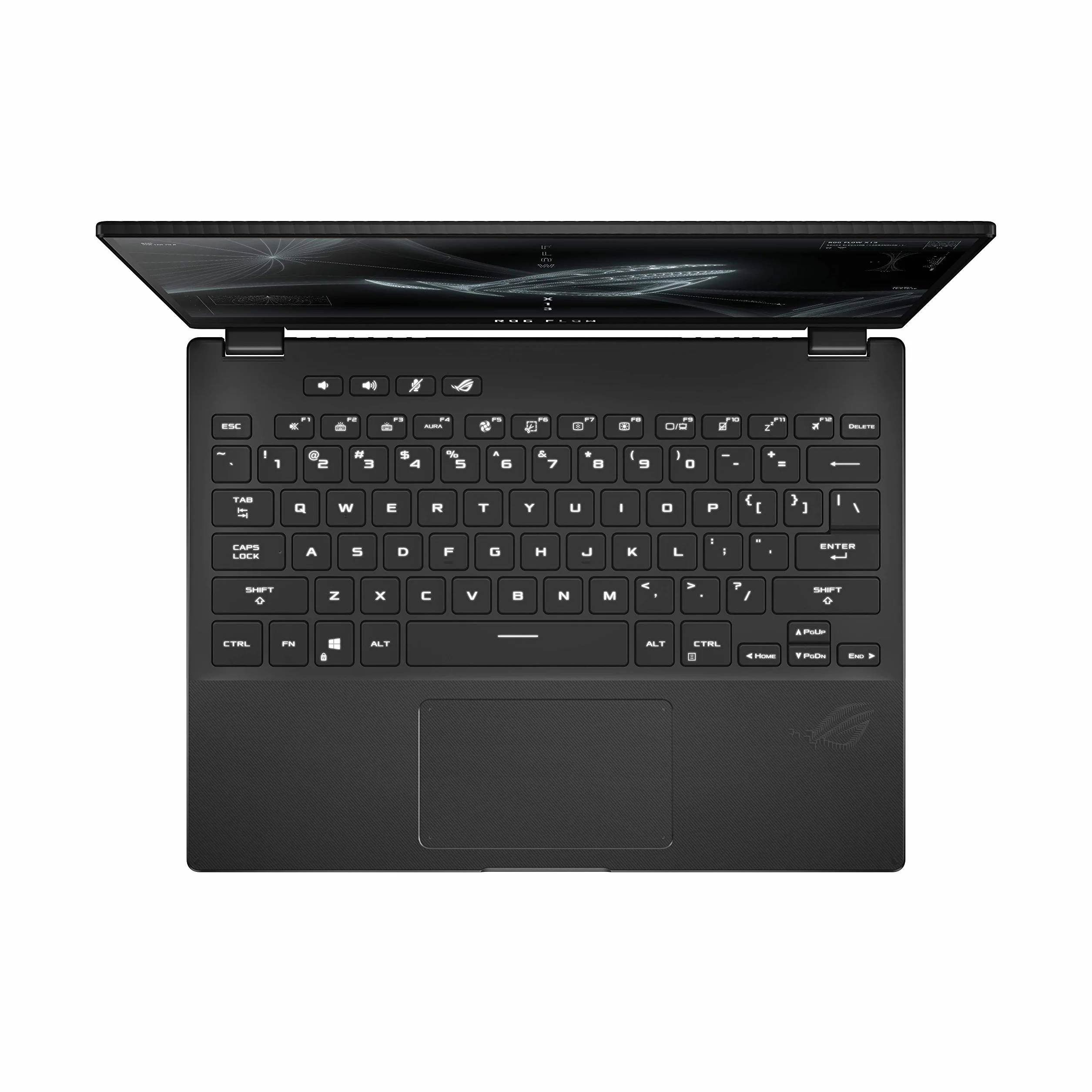 ASUS ROG Flow X13 Convertible Laptop | wyświetlacz 13,4" 16:10 120 Hz FHD+ | AMD R7-6800HS | 16 GB RAM | 512 GB SSD | AMD Radeon 680M | Windows 11 | klawiatura QWERTZ | Off Black | ekran dotykowy