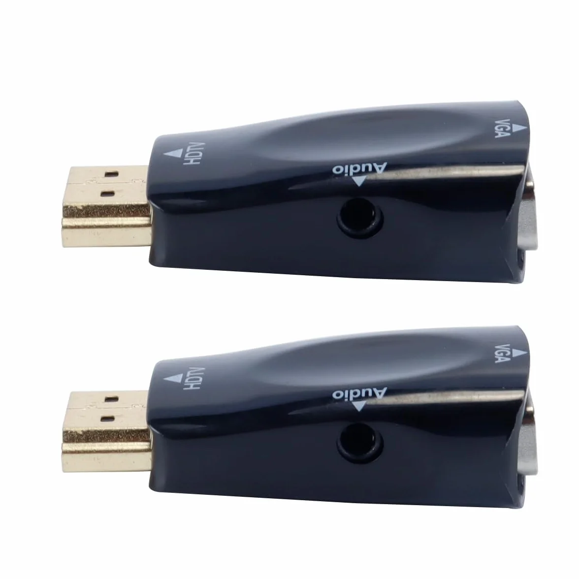 Adaptateur HDMI vers VGA Femelle HD 1080p avec Jack 3,5 mm