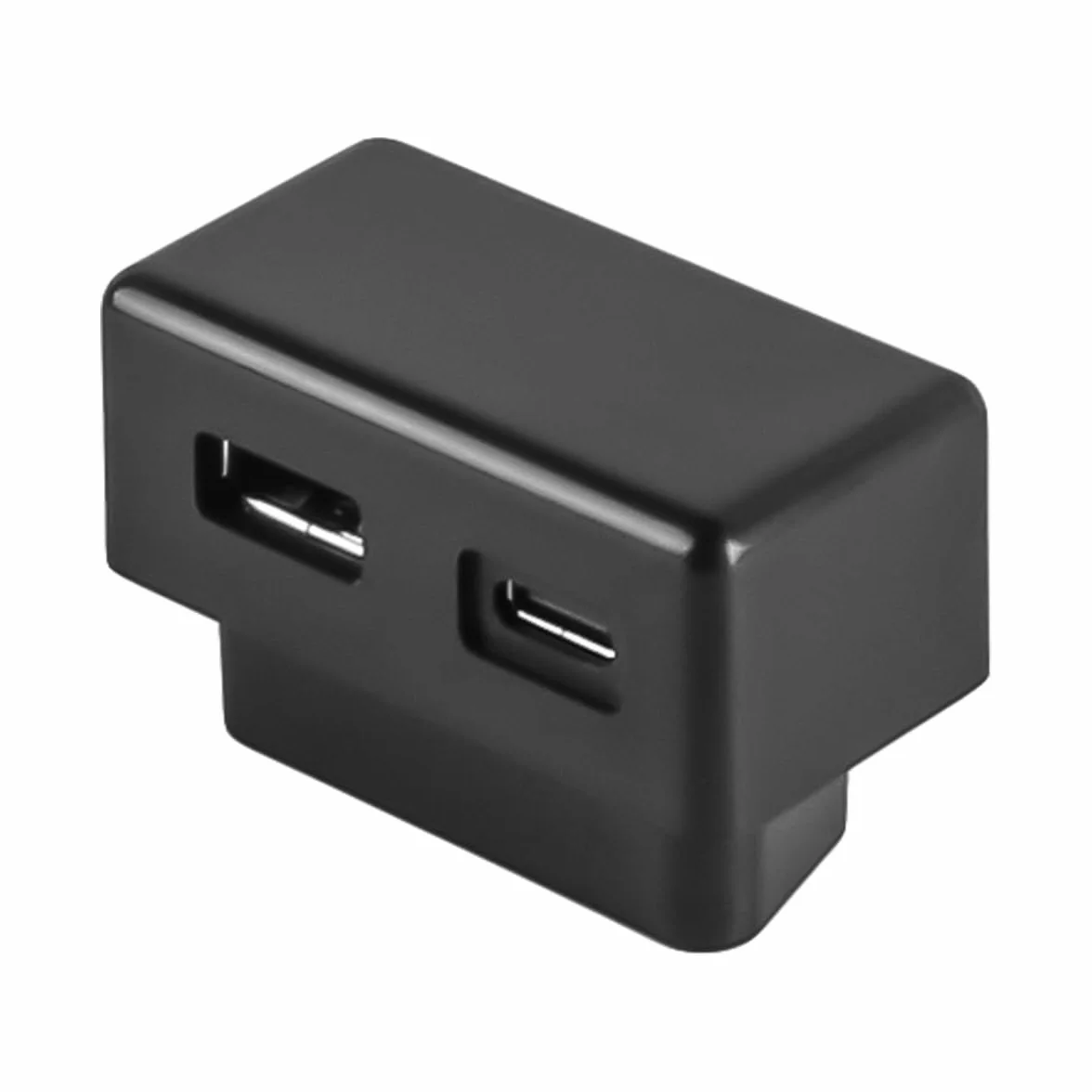 Samochodowy adapter zasilania OBD PD 30W OBD męski na USB typu C żeński Ładowarka DC12-24V OBD Ładowarka samochodowa do telefonów komórkowych, kamer samochodowych, tabletów, DVR