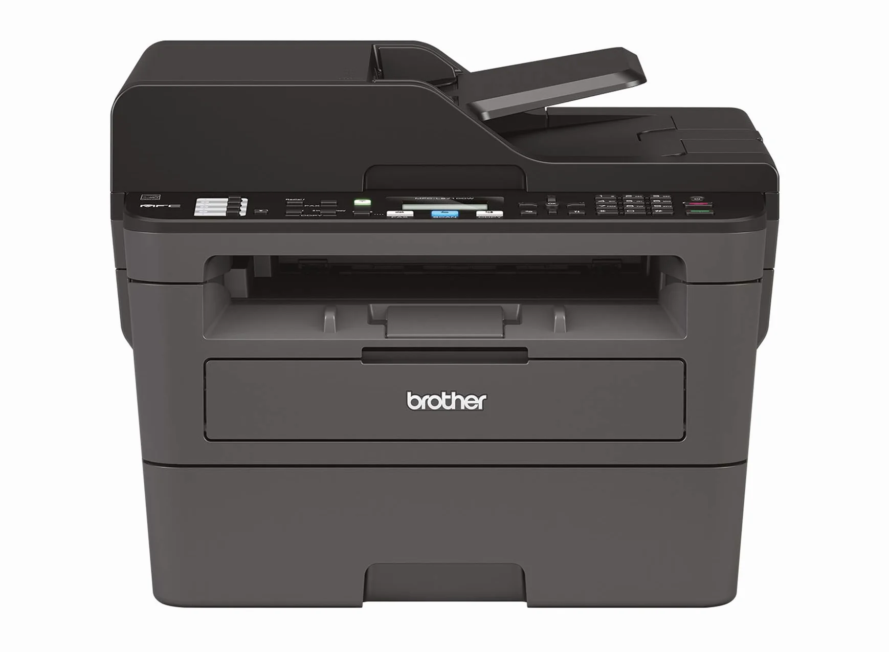 Brother MFC-L2710DW Imprimante Multifonction LAN WLAN Gris foncé Noir