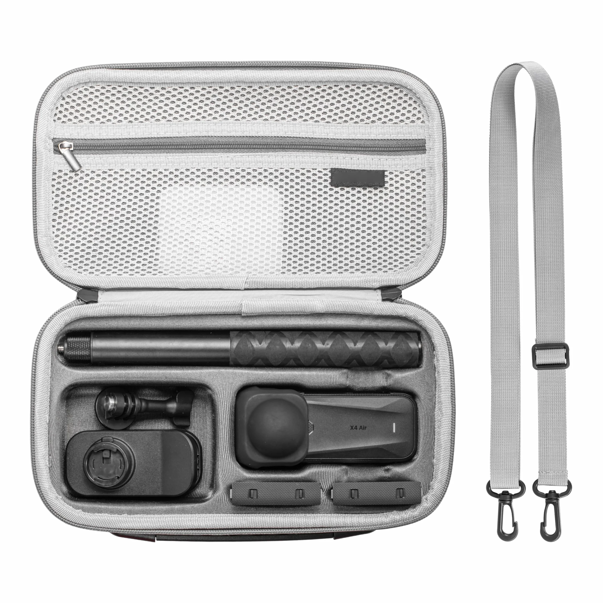 STARTRC VCR X4 Air Pokrowiec Etui Ochrona Obiektywu Torba Ochronna Twarda Obudowa Ochrona Podróżna z Karabińczykiem do Insta 360 Akcesoria