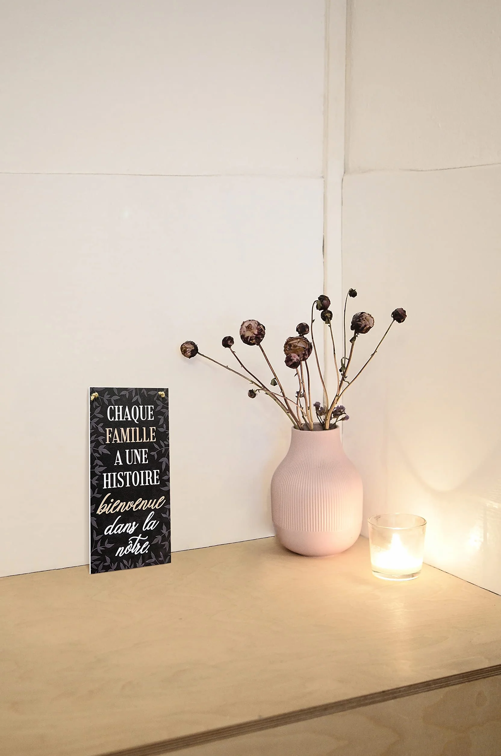 Enseignes pour la maison plaques de décoration 30 x 15 cm