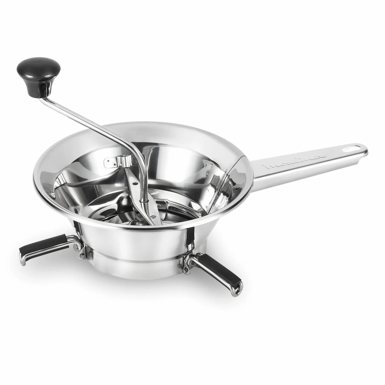 Moulinex A45306 Petit Ménager Moulin Légumes N°2 Inox 24 cm Noir