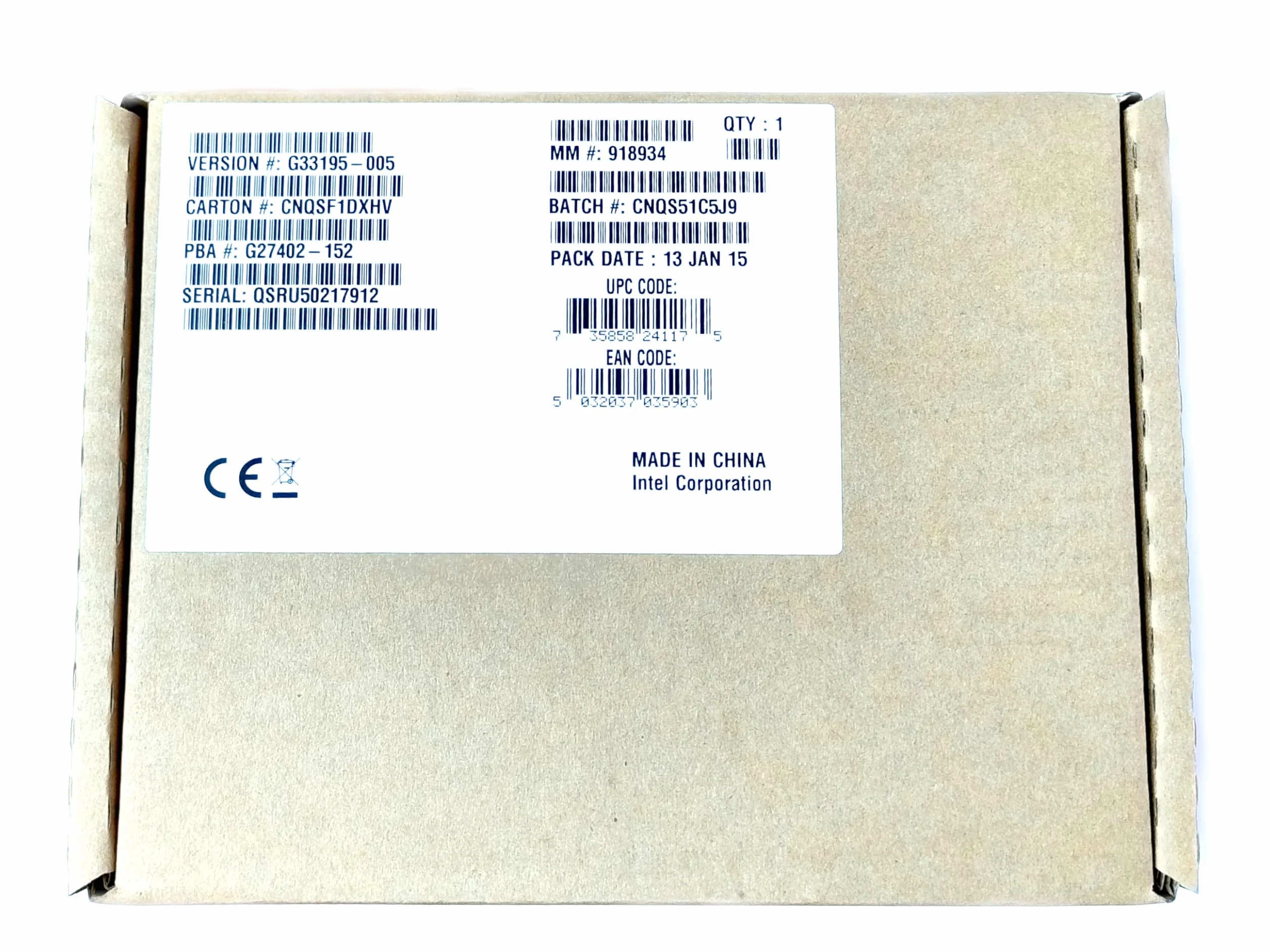 Intel X550-T2 wbudowany Ethernet 10000 Mbit/s, X550T2G1P5