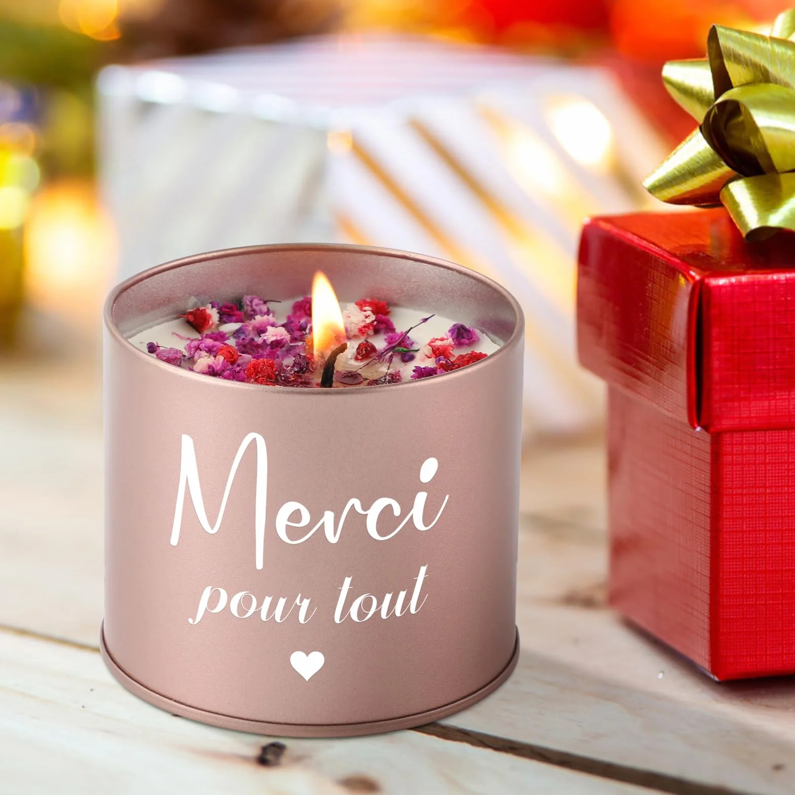 Bougies Parfumées Lavande Merci Maitresse D'école Cadeau 9oz