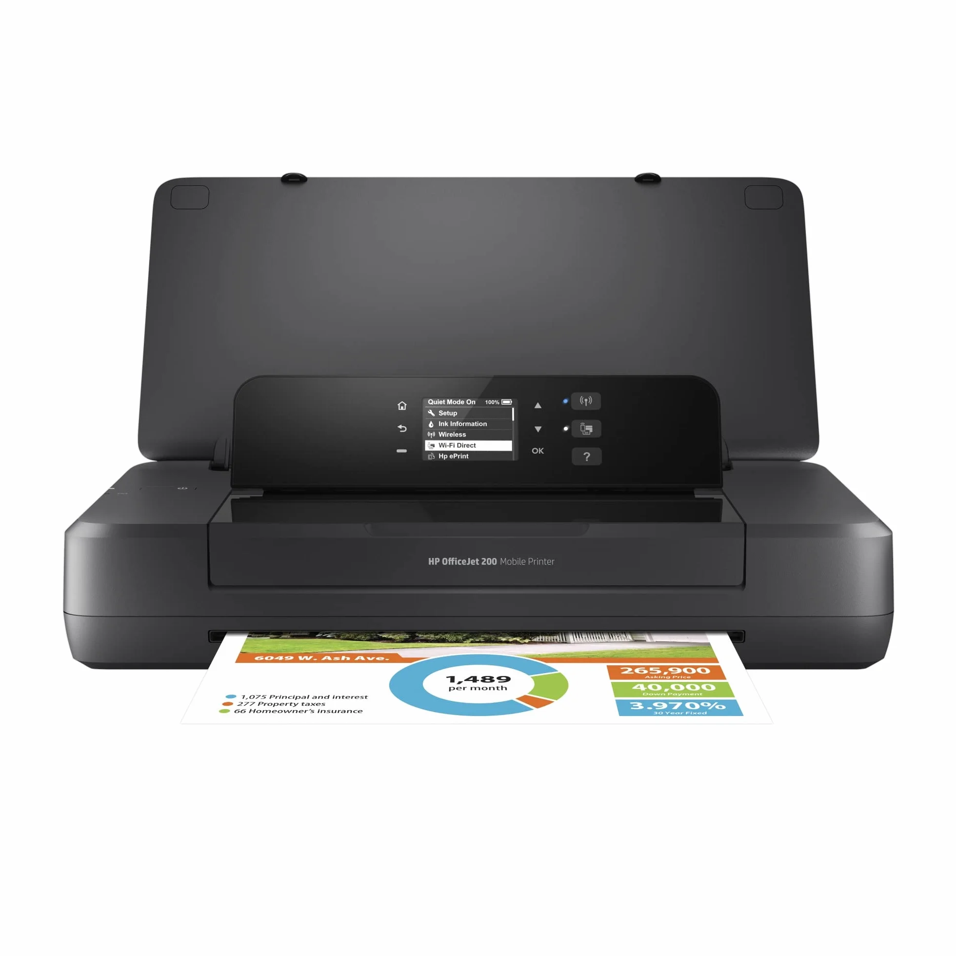 HP Officejet 200 Mobile Bezprzewodowe W kolorze Drukarka