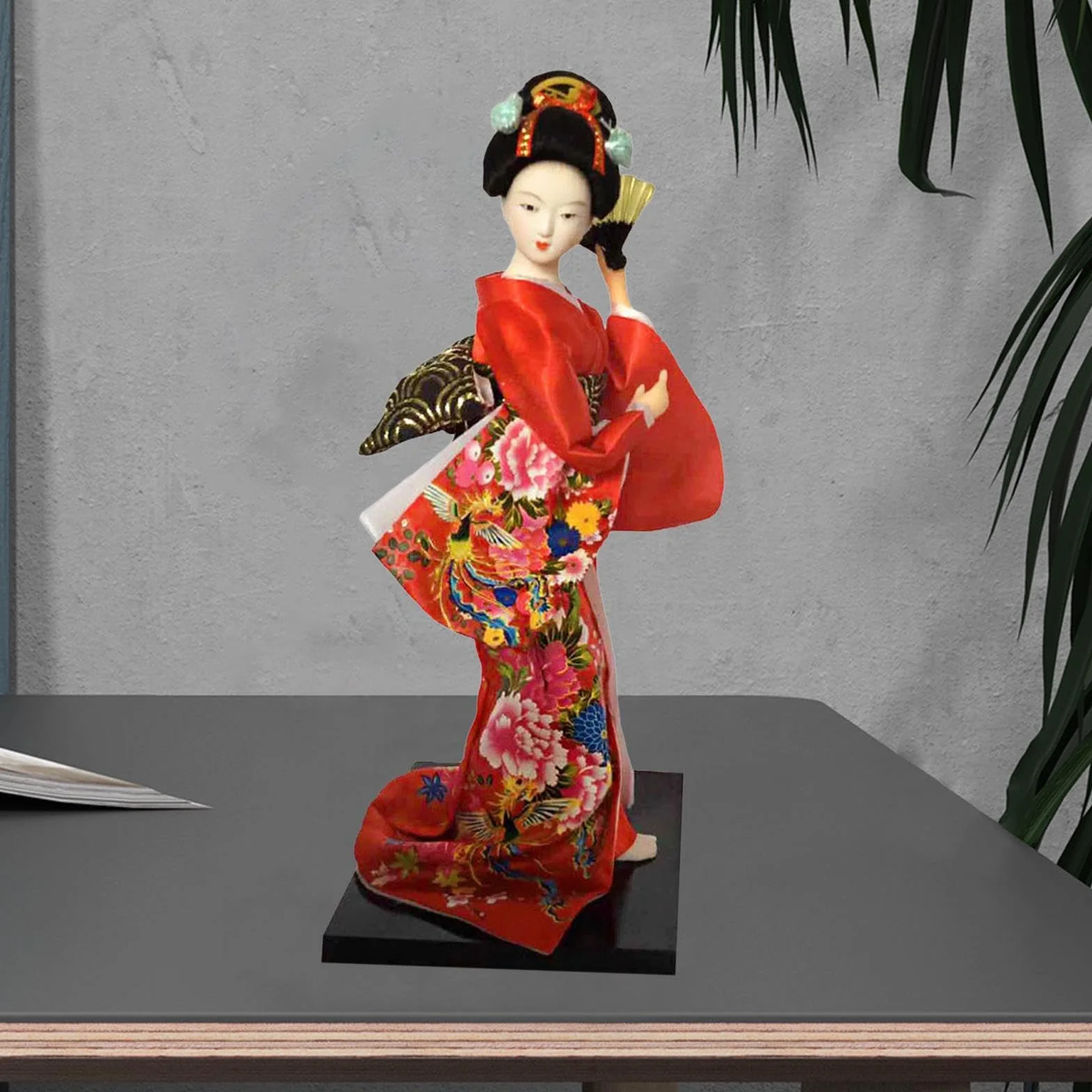 Poupées Geisha japonaises ethniques, poupée kimono 9 pouces, statue asiatique décoration table