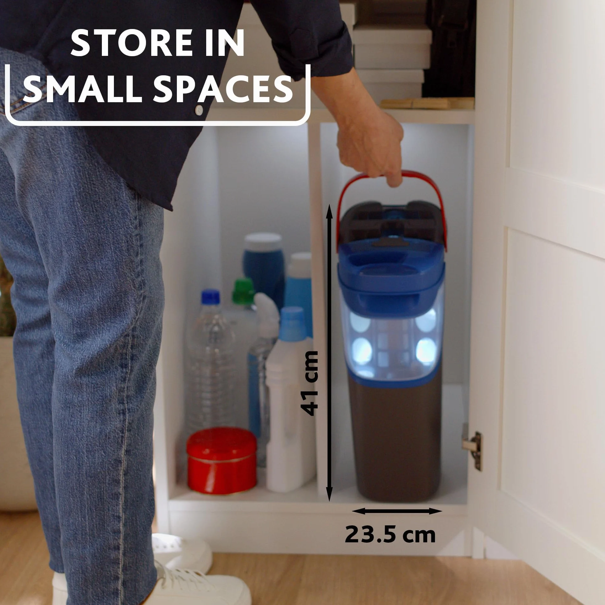 Vileda H2pro Balai Plat avec Recharge Microfibre - Système Double Réservoir Eau Propre Sale