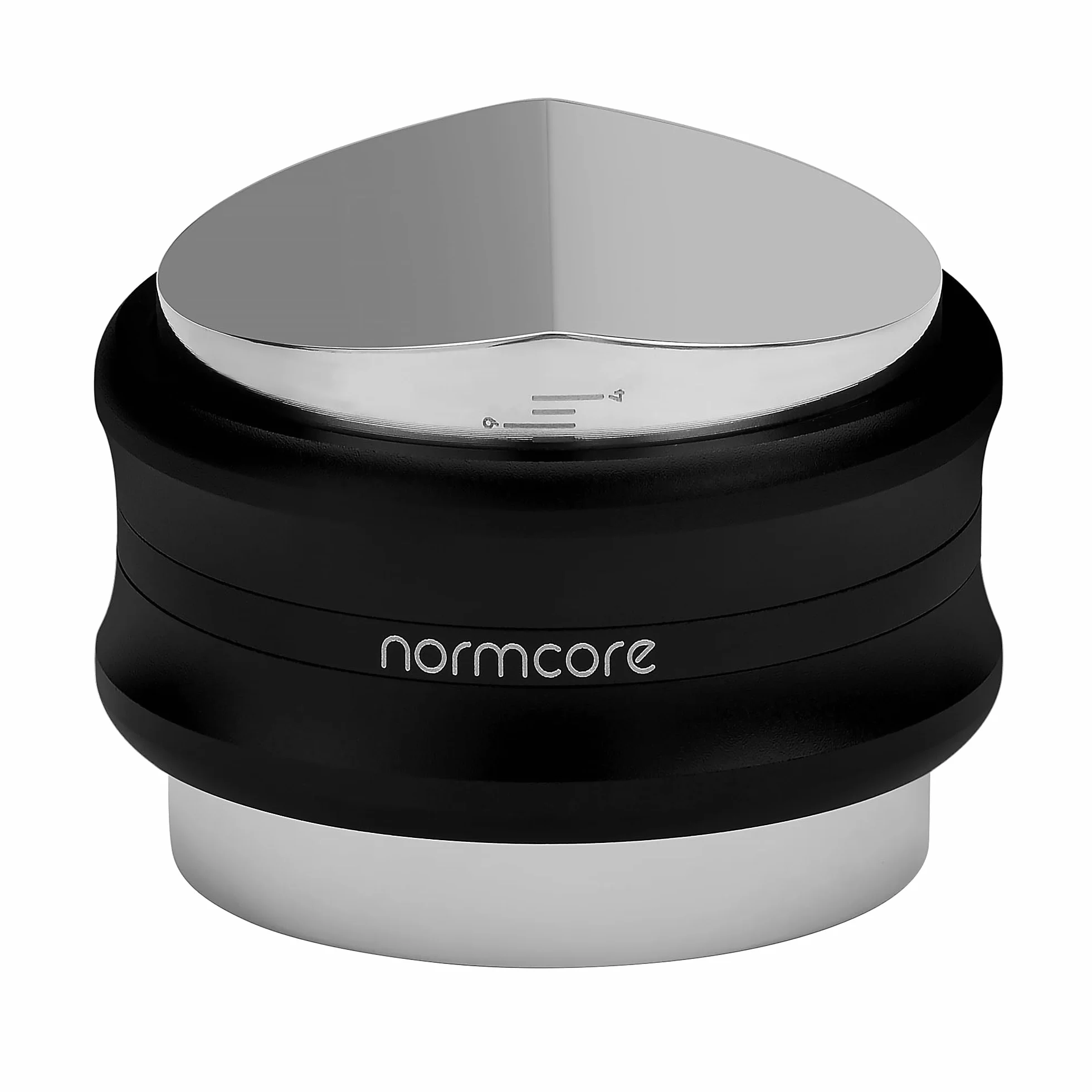 Normcore Distributeur de café 2 en 1 et tamper Niveleur à expresso double tête réglable Convient pour porte-filtre 58 mm Barista et usage domestique