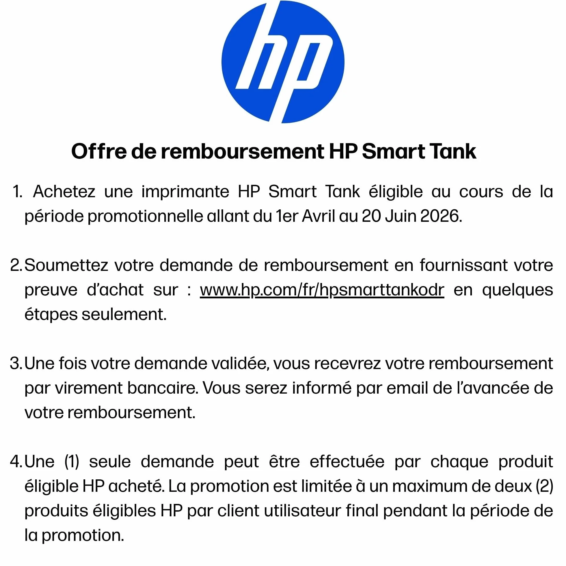 HP Smart Tank 7305 Imprimante Multifonction Couleur Réservoir d'encre Haut Volume Wi-Fi Recto Verso Automatique Grise