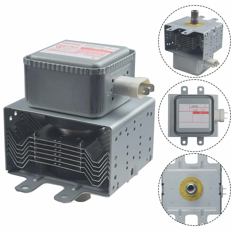 Magnetron micro-ondes 2M248J 1000 W Construction métallique pour une utilisation durable