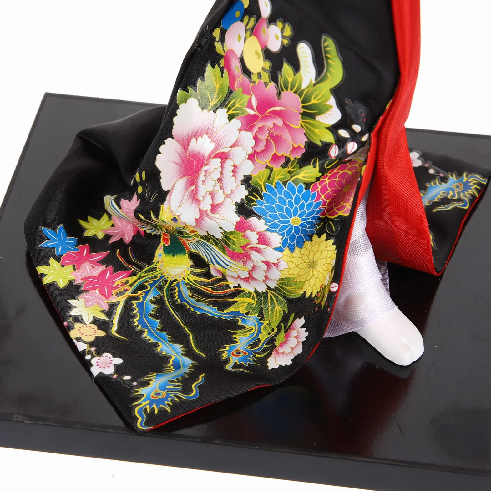 Poupée kimono japonaise geisha tenant un parapluie, figurine orientale collectionnable STOBOK