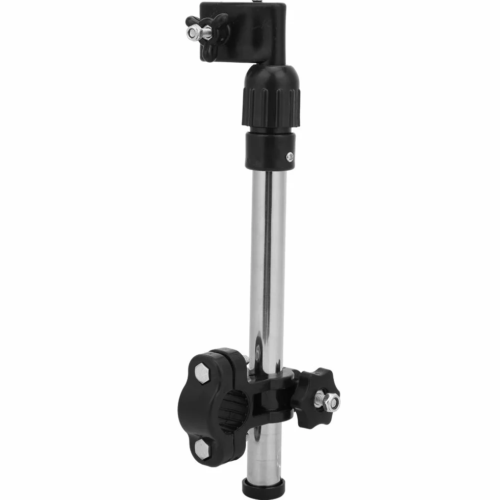 Fabater Porte-Parapluie Poussette Réglable 360° Support Parapluie Vélo Acier Inoxydable