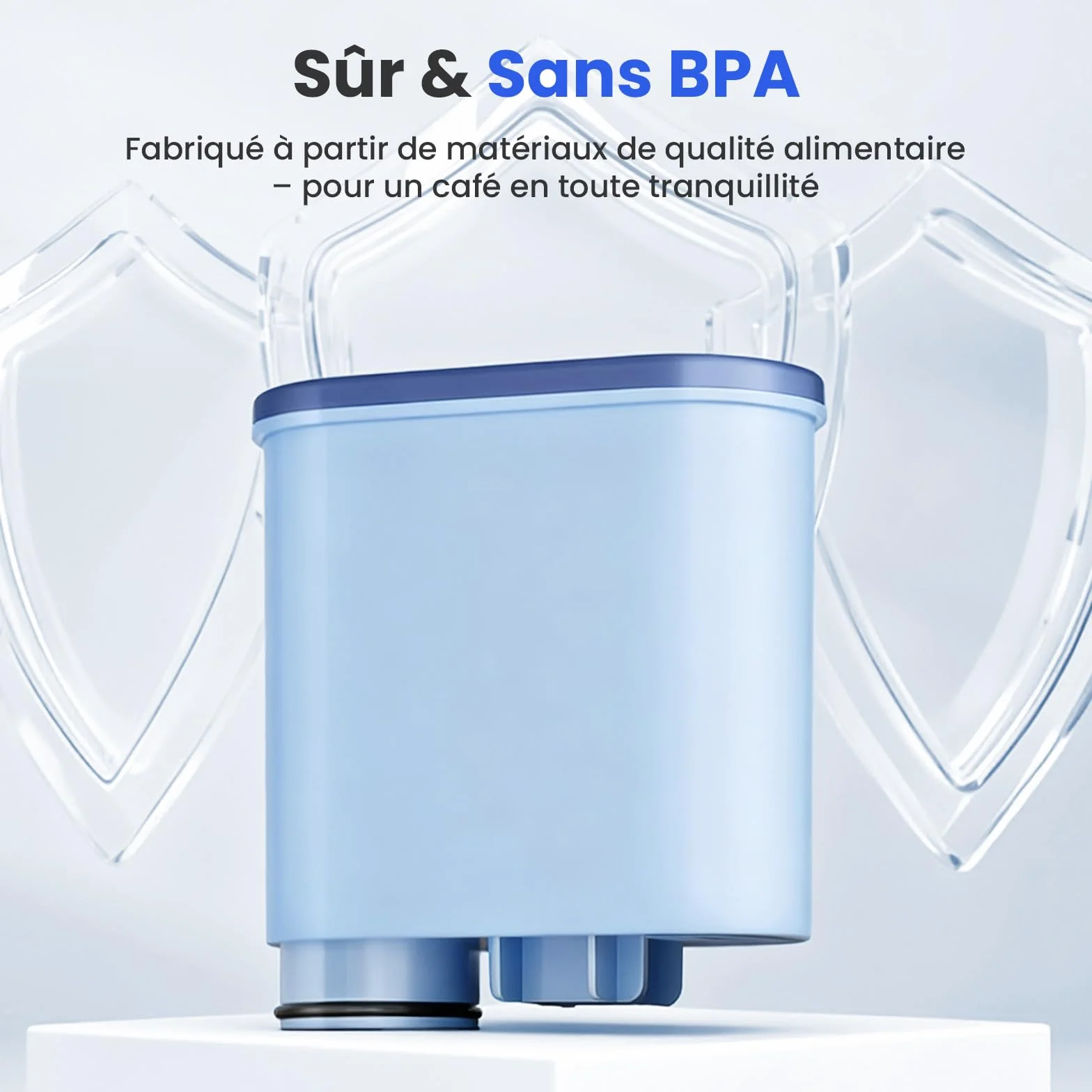 Filtres à eau compatibles Philips AquaClean CA6903/10 CA6903/22 Sans BPA anti-calcaire