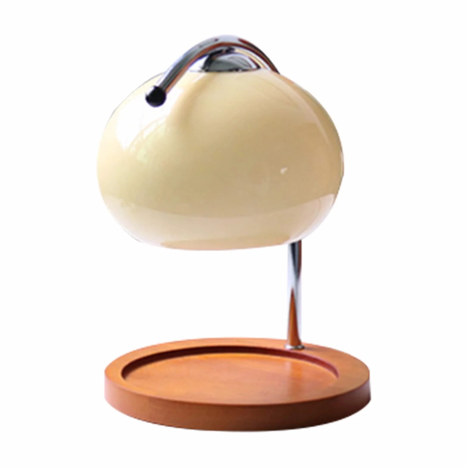 Lampe Chauffe-bougie, Lampe Chauffe-bougie de Simplicité Moderne, Lampe de Fusion de Cire Aromatique Lampe Chauffe-bougie Rétro, pour la Décoration de la Chambre à Coucher(Beige)