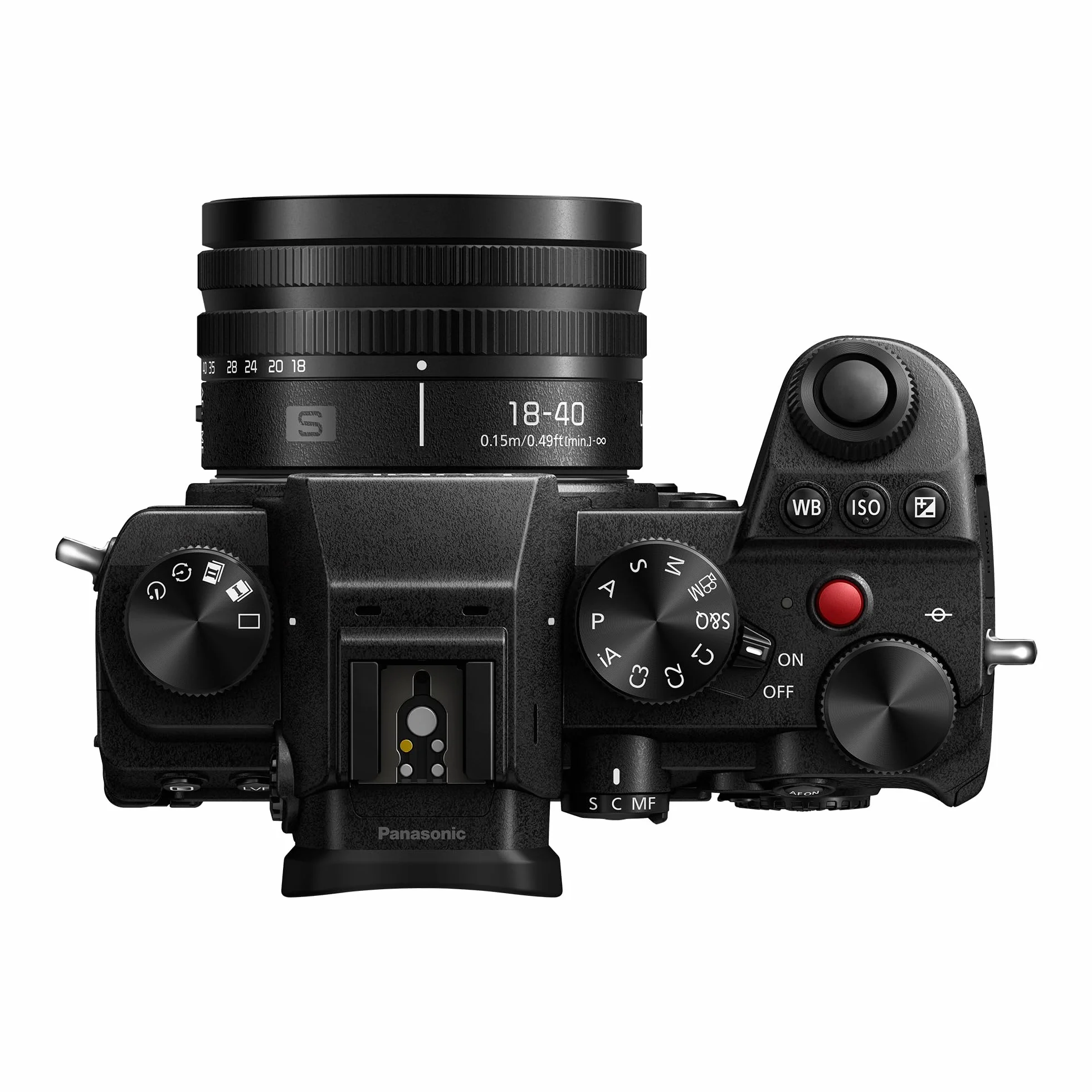 Panasonic Lumix S5D, Pełnoklatkowy Bezlusterkowy Korpus Aparatu, z Obiektywem S-R1840E 18-40mm, 24.2MP, 4K 60P Nagrywanie, Live View Finder, Monitor z Wolnym Kątem, Wi-Fi, Bluetooth, Czarny