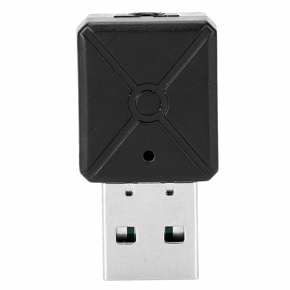 ASHATA Nadajnik odbiornika Bluetooth, nadajnik odbiornika Bluetooth USB5.0 Bezprzewodowy adapter audio Głośnik samochodowy Komputer Adapter TV Odbiornik audio