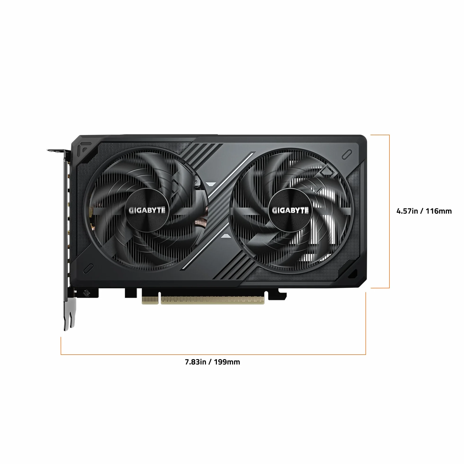 GIGABYTE Karta graficzna GeForce RTX 5060 WINDFORCE MAX OC 8G, 8 GB 128-bitowy GDDR7, PCIe 5.0, system chłodzenia WINDFORCE, karta graficzna GV-N5060WF2MAX OC-8GD