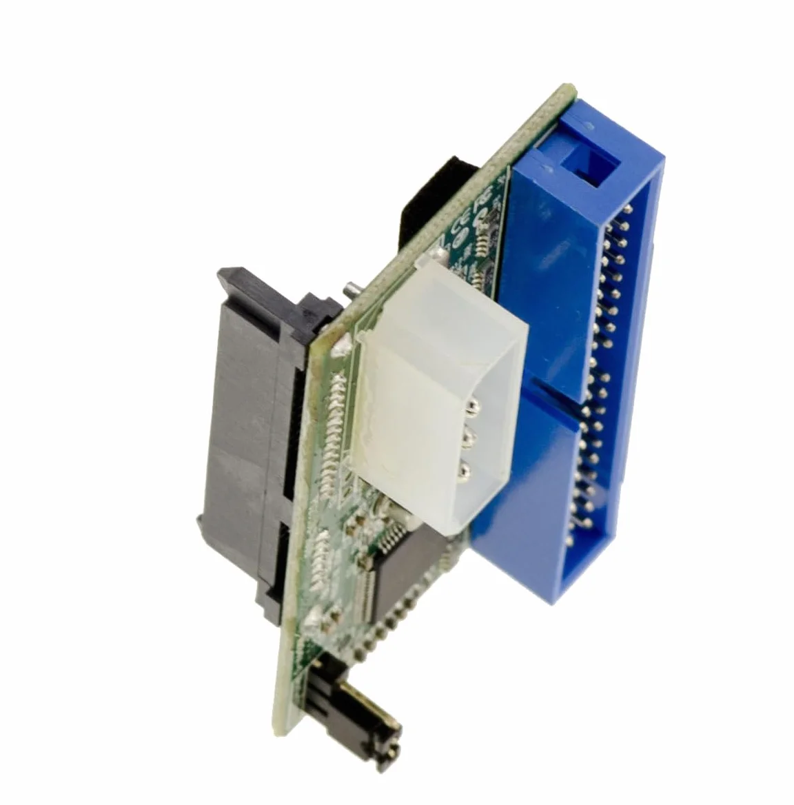 KALEA-INFORMATIQUE Adapter do podłączenia dysku twardego SATA do obrusu IDE z wyborem Master Slave i chipsetem JMicron JM20330