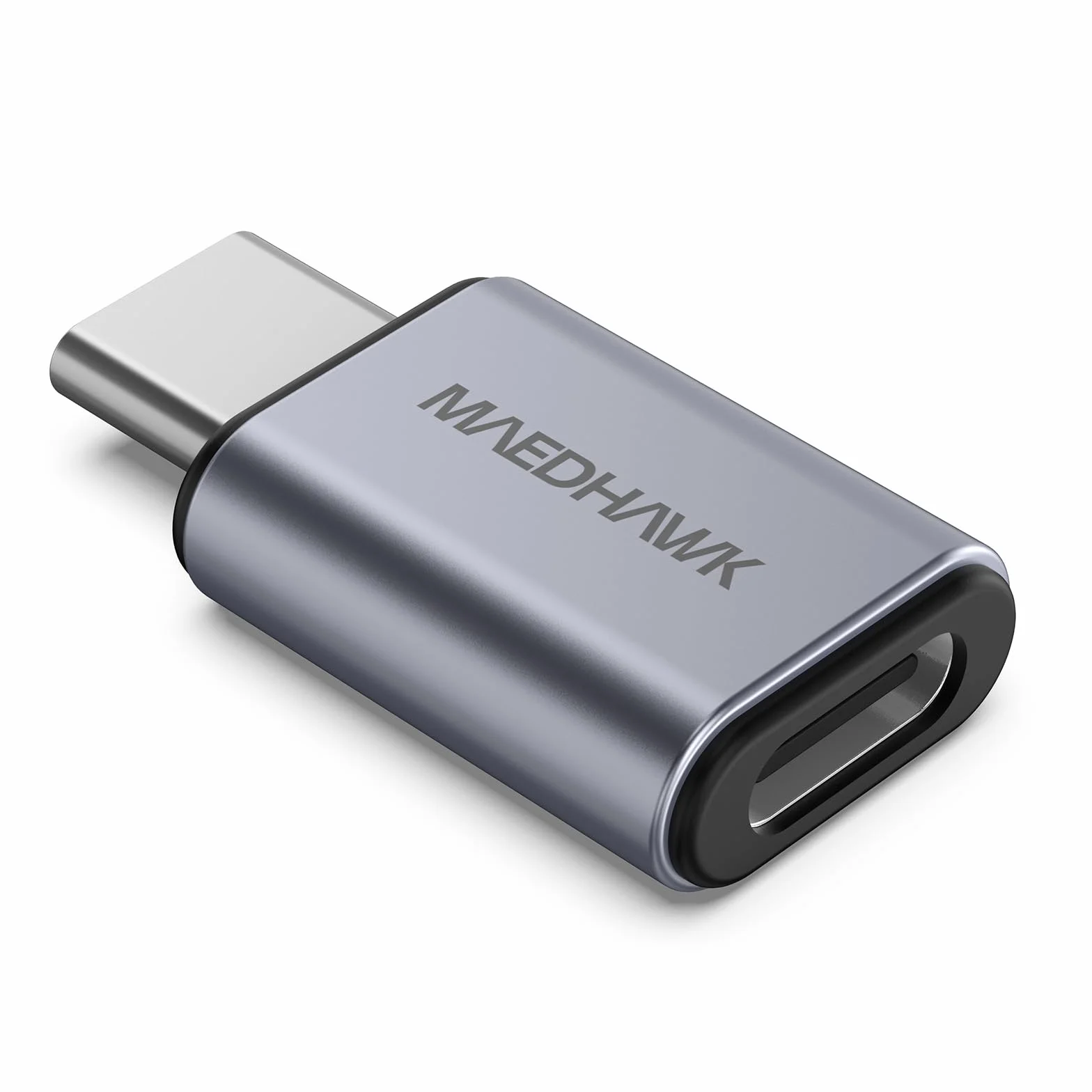 MaedHawk Bypass 2.0 Adapter słuchawkowy Bluetooth 5.4 do motocykla CarPlay z portem ładowania USB-C (szary)