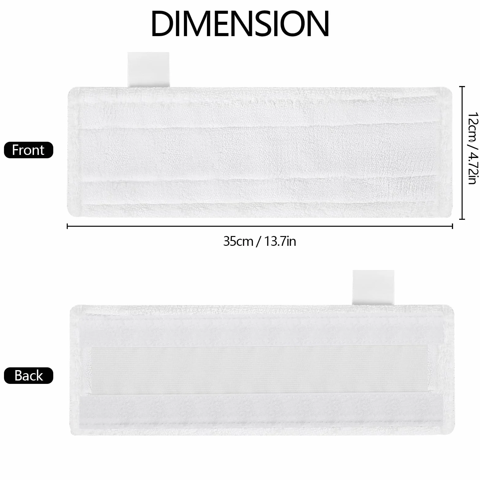 Lingette Microfibre Karcher Easyfix SC2 SC3 SC4 SC5 Chiffons Serpillères Bonnettes 4pcs