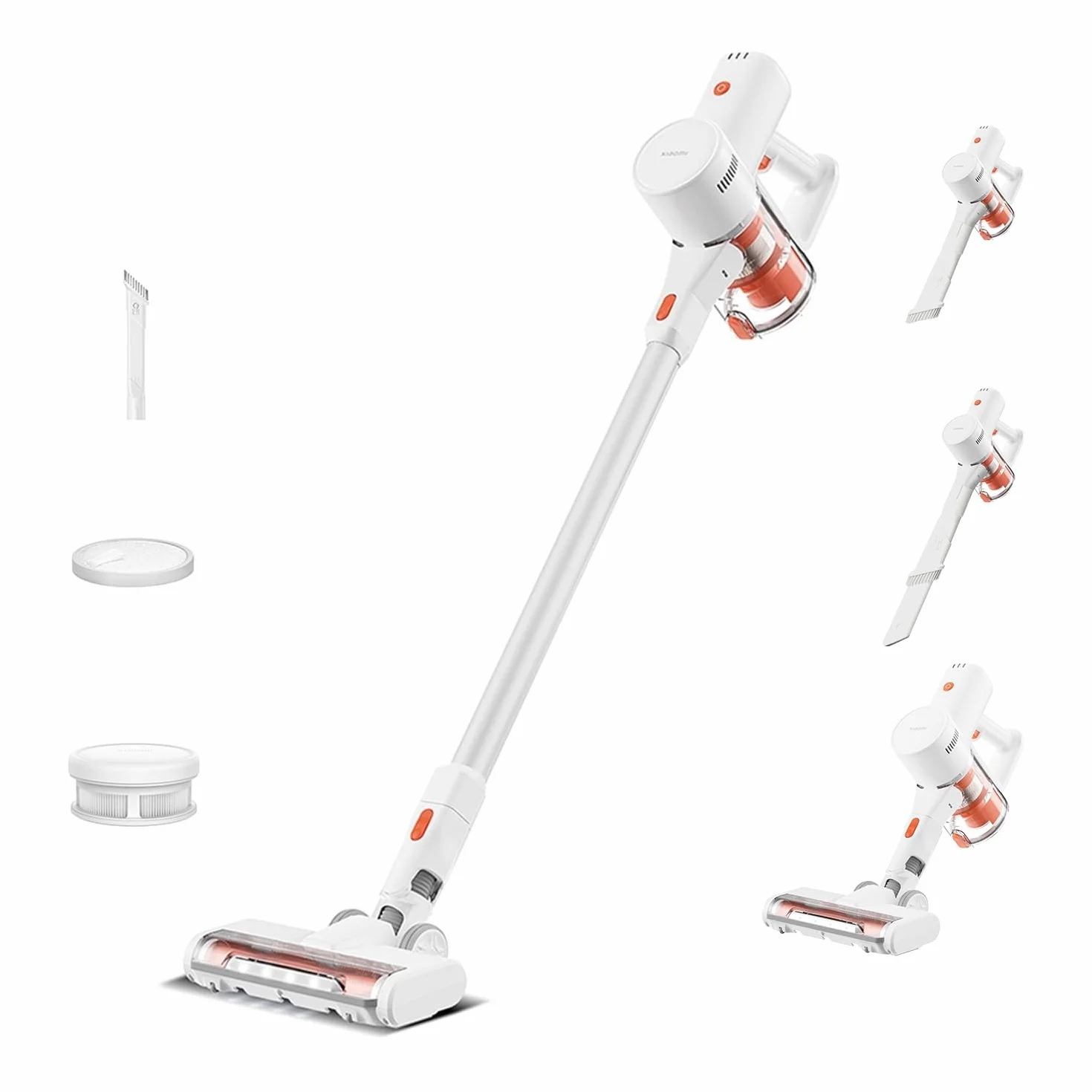 XIAOMI G20 Lite Aspirateur Balai sans Fil, Puissance 18 kPa, Jusqu'à 40 Min d'Autonomie, Détection Poussière Lumière Blanche, Vidage en 1 Clic, Brosse 2-en-1, Nettoyage Canapé & Clavier