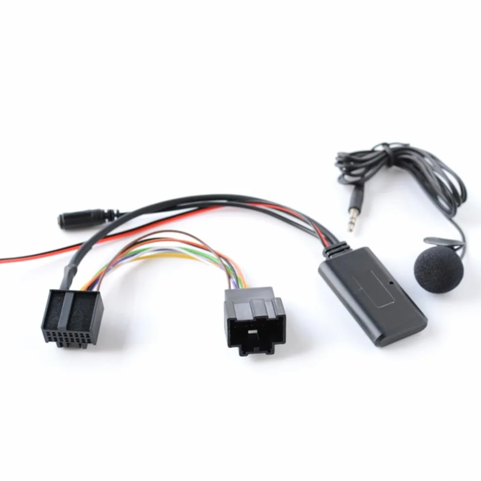 Bezprzewodowy odbiornik radiowy audio samochodowy kompatybilny z Bluetooth odtwarzacz muzyczny bezprzewodowy odtwarzacz muzyczny Bluetooth do bezprzewodowej transmisji dla Saab 93 95