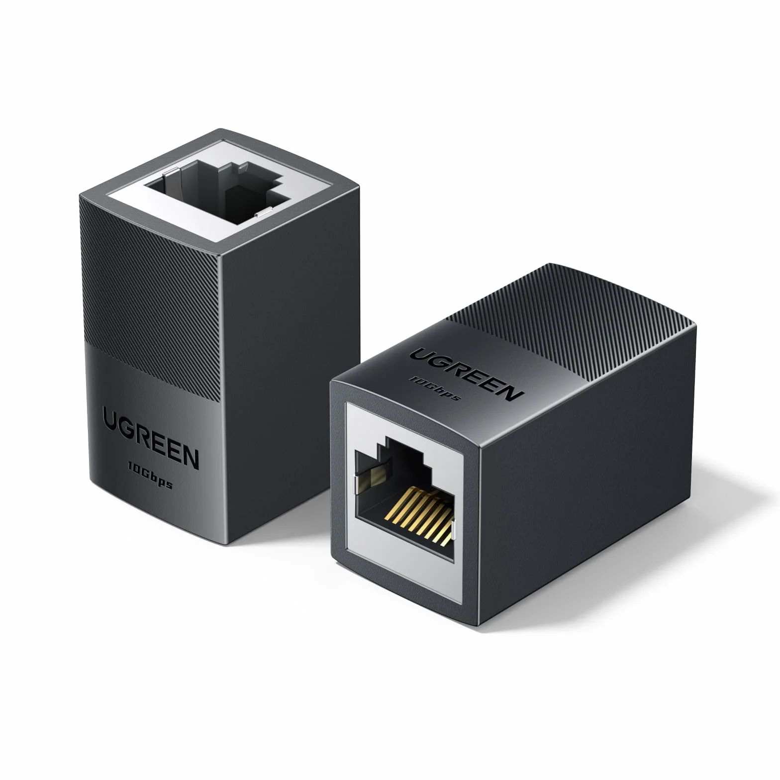 UGREEN Coupleur Ethernet 10Gbps POE Cat 8 Rallonge RJ45 Femelle Femelle Connecteur LAN Adaptateur Réseau Lot de 2