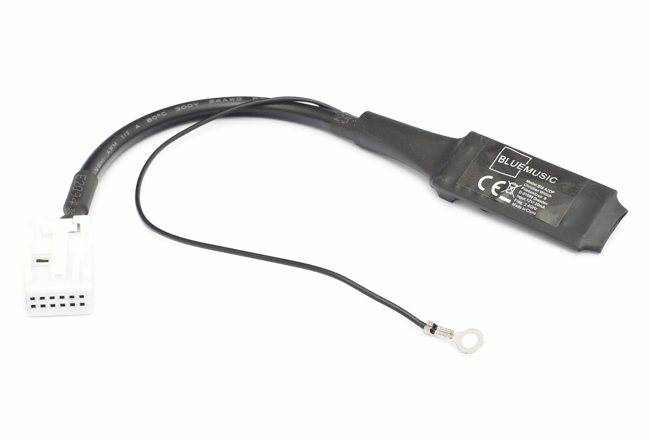 BlueMusic Bluetooth Interfejs audio kompatybilny z Quadlock VAG SKODA SEAT 12pin