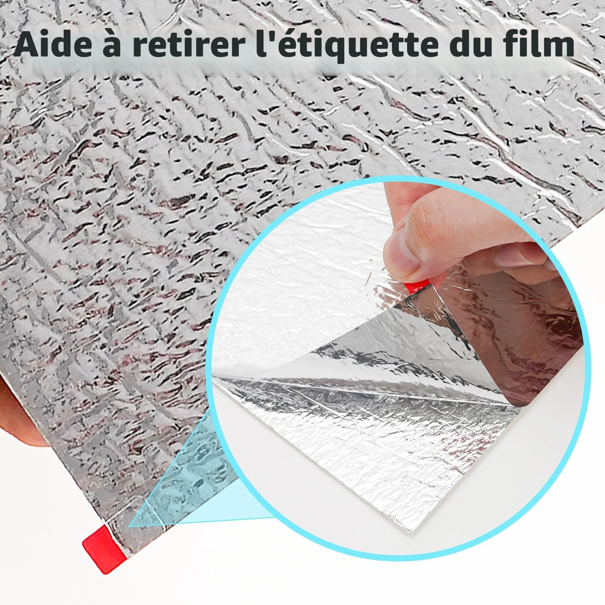 Carreaux adhésifs marbre 30x30cm étanches PVC blanc nuage pour douche cuisine salle de bain