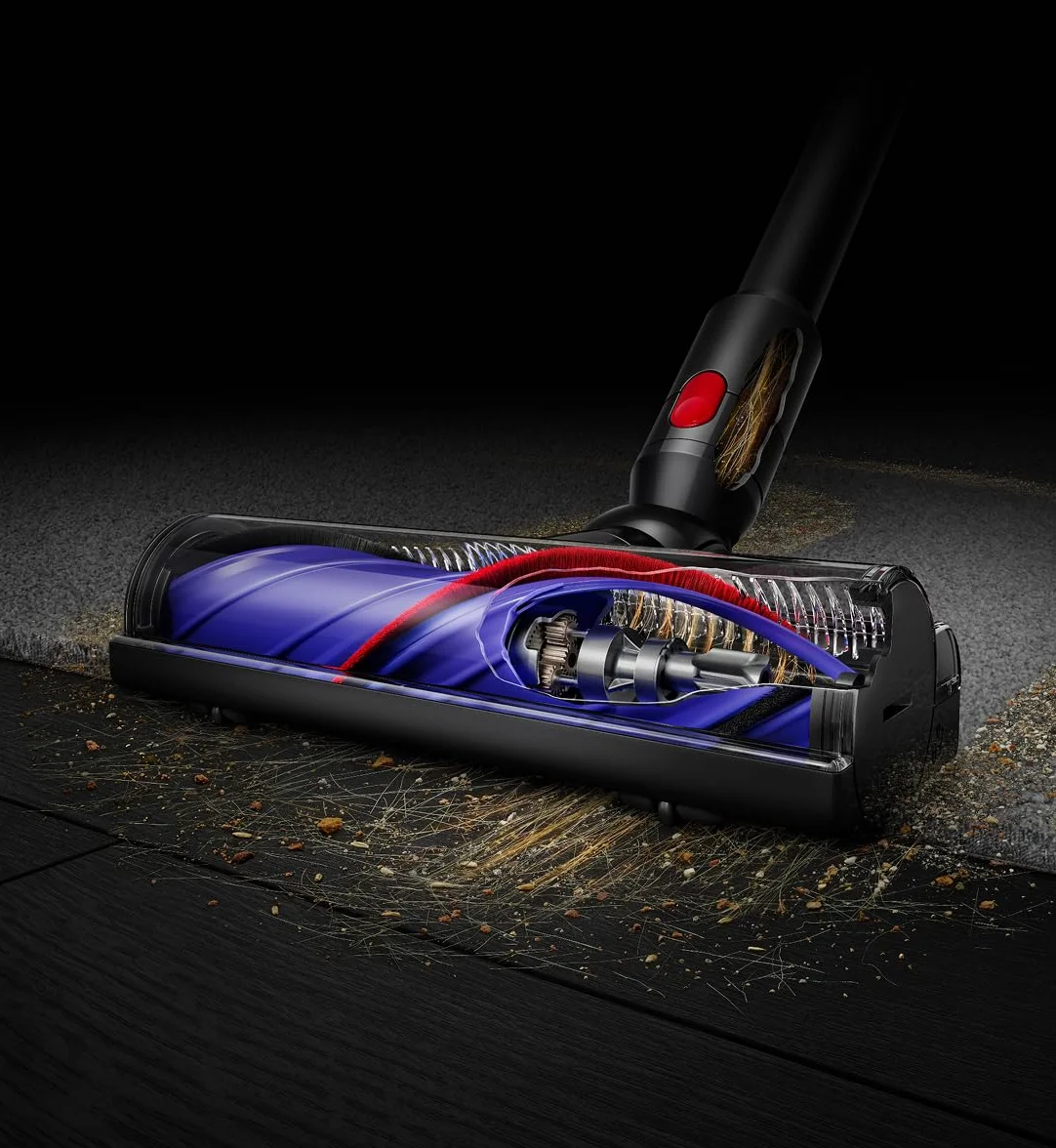Dyson V8 Cyclone Aspirateur Balai sans Fil – 150 AW, 60 Min d’autonomie, Brosse Motorbar Auto-démêlante, Accessoires Combines