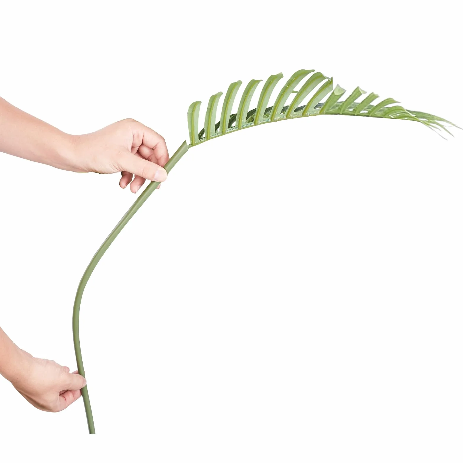 VEVOR Arbre Artificiel 1219 mm Plante Artificielle PE Palmier à Noix de Bétel 2 Faux Arbres Vert avec Pot