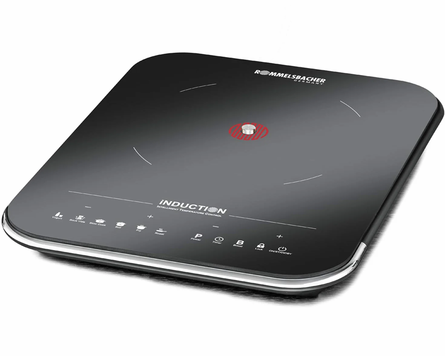 Rommelsbacher CTS 2000/IN plaque Noir, Argent Comptoir Plaque avec zone à induction 1 zone(s)