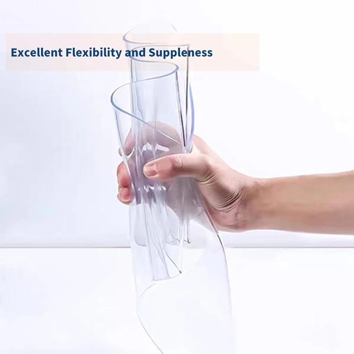 Rideau en PVC - Kit industriel transparent pré-installé - Pour écuries, clôtures, halls - 150-300 cm de hauteur x 75-300 cm de largeur