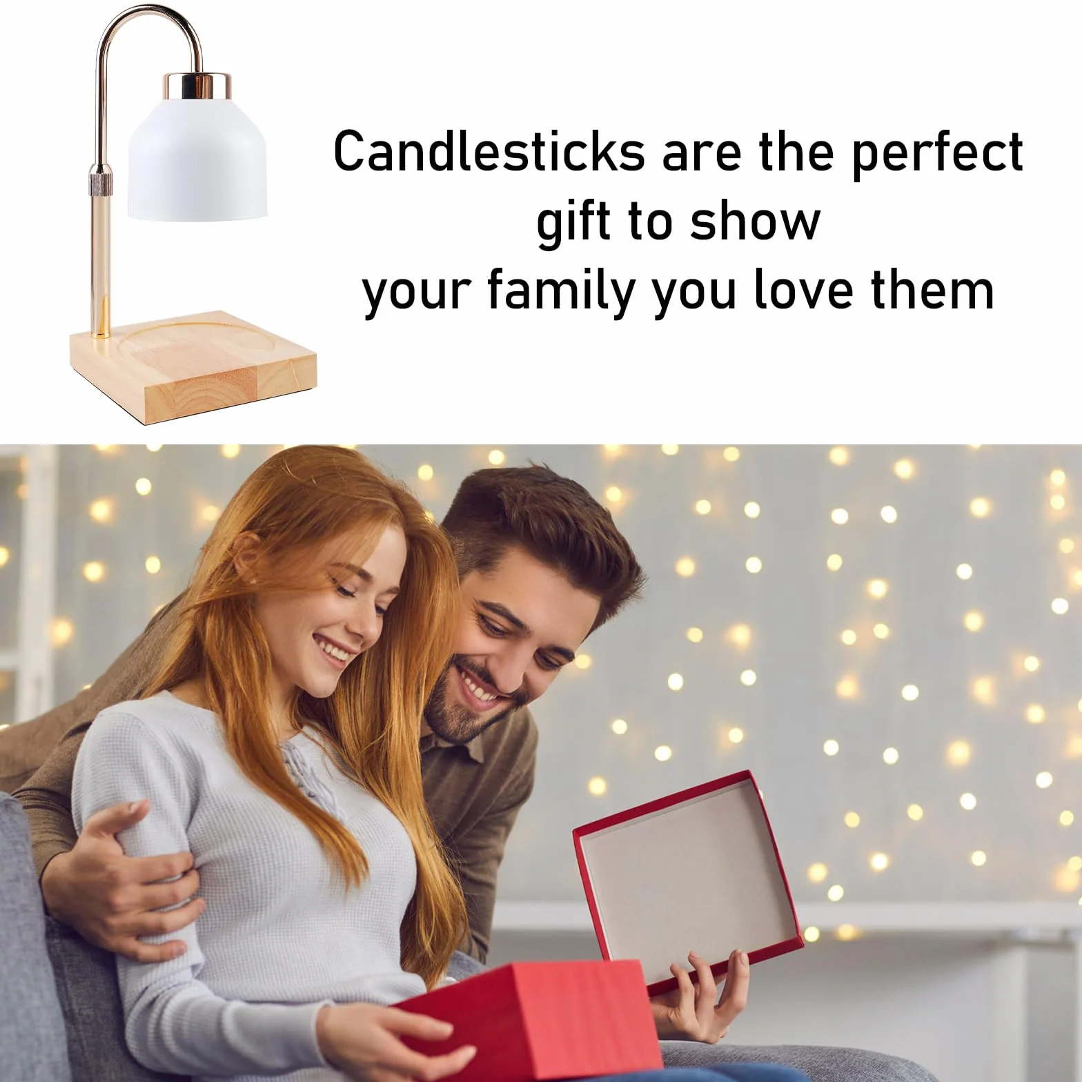 LampeZ ChauffeZ-BougieZ,Lampe Chauffe Bougie avec Minuterie Et Variateur,Candle Warmer Lamp Electrique,Chauffe-Bougie Electrique pour Chambre,Réglable en Hauteur,Décoration,Yoga,Maison