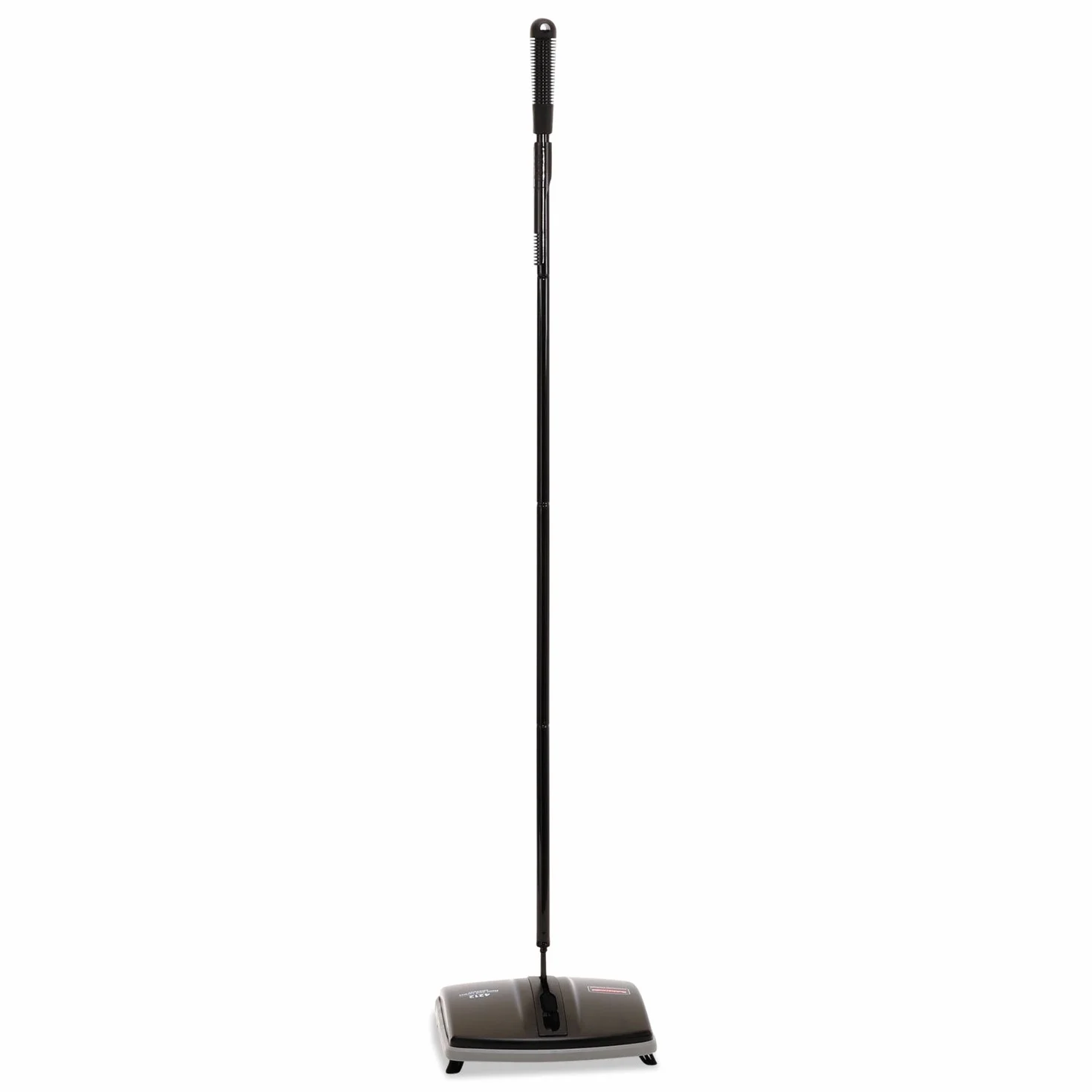 Rubbermaid Commercial Products Balai Mécanique Professionnel 16,5cm | Série Executive, sans Câble, ramasse la Poussière, la Saleté et Les Débris sur Sols Durs & Moquettes | Noir | FG421288BLA