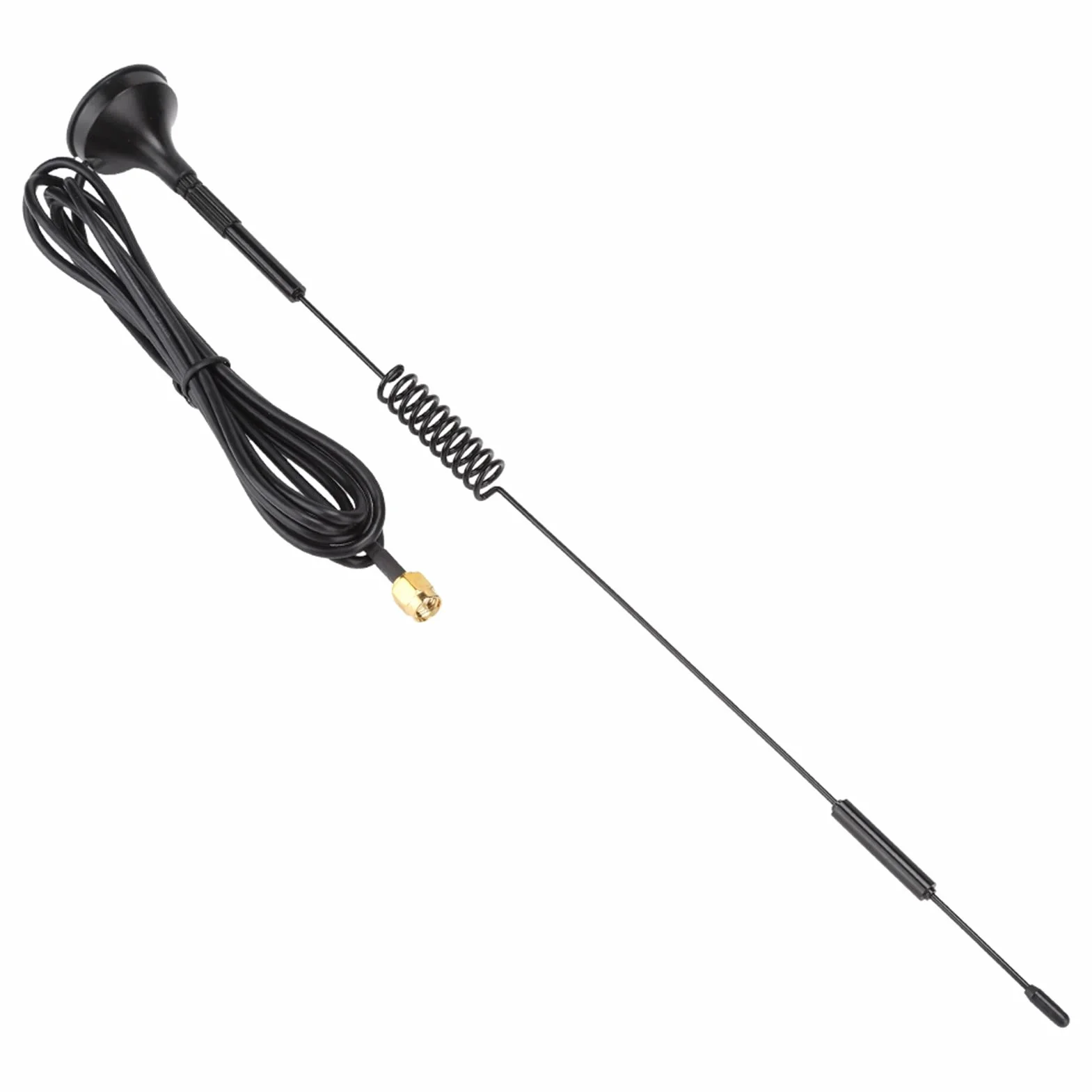 Antena Yctze 433 MHz 10 DBi o Dużym Wzmocnieniu — moduł Bezprzewodowy 31 Cm z Zasysaniem Magnetycznym, Męski SMA, Idealny do Sieci Obwodowych, Częstotliwości Telewizyjnych i