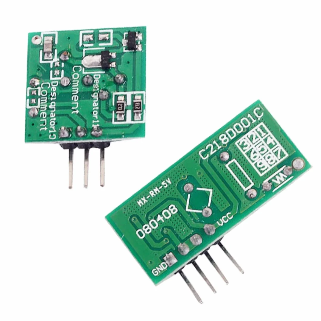 Bezprzewodowy modu? nadawczy i odbiornika DollaTek 433Mhz RF do Arduino Raspberry Pi Arm MCU WL