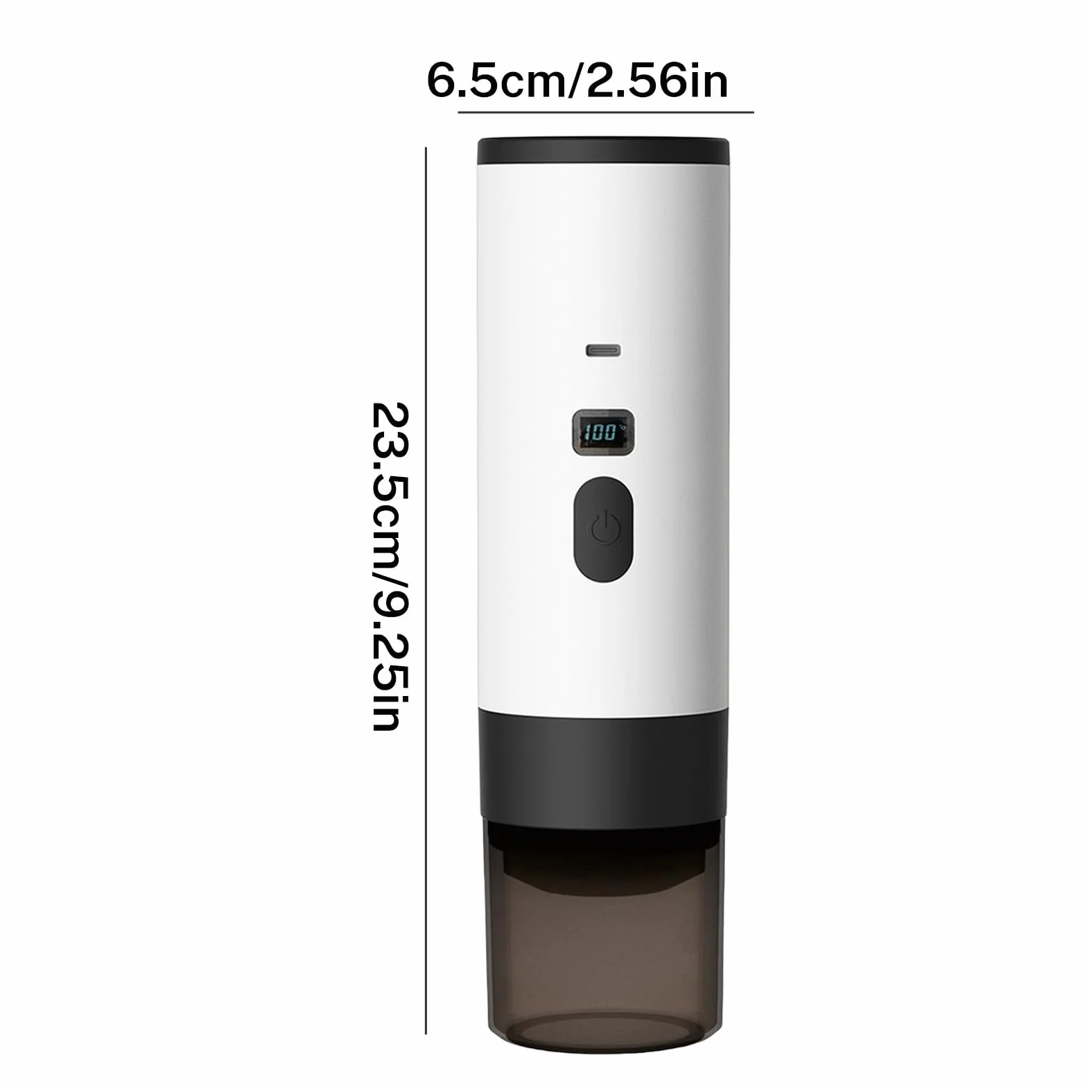 Machine à café expresso électrique,Machine à Cafe Portable,3 En 1 Rechargeable Expresso CafetièRe,Compatible Café Moulu & Capsules,pour Bureau Camping Randonnée (Kaki)