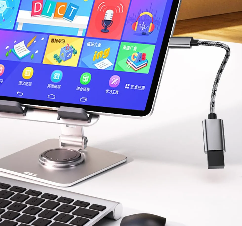 Adaptateur USB C vers USB A, Câble OTG, Compatible iPhone 15 Pro/Max, iPad Pro, Samsung Galaxy S21 S22 S23, MacBook Pro/Air, Google Pixel