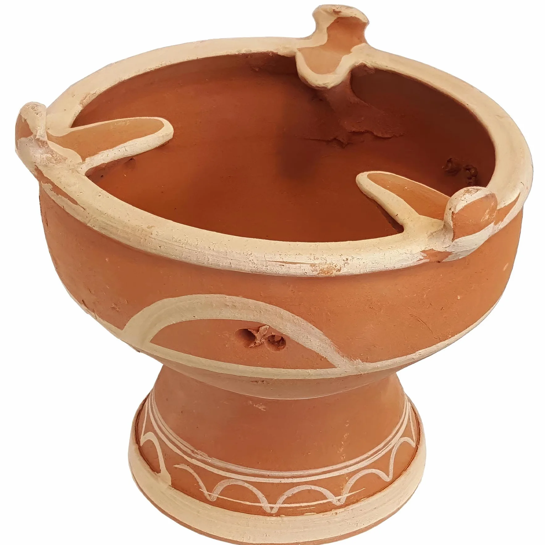 Casa Moro Charbon de bois marocain Majmar - Diamètre : 30 cm - Hauteur : 25 cm - Pour tajines - Diamètre : 24-27 cm - Artisanat de Marrakech - TA7120