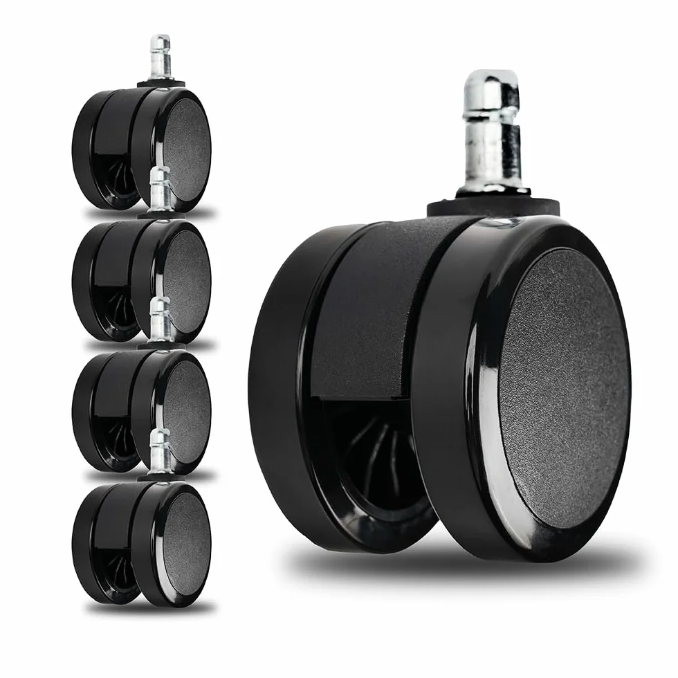 Roulette pour chaise Herman Miller Haworth Steelcase Humanscale Aeron Sayl Mirra Zody LibertyThink Leap (roue de plancher en bois dur)