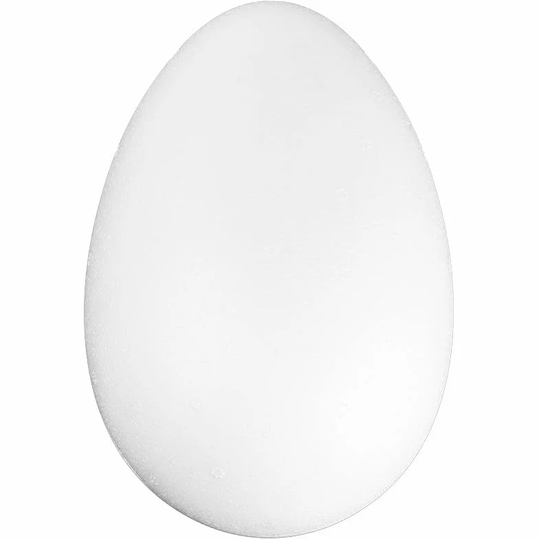 Ideen mit Herz Œuf en polystyrène 16 cm - 2 pièces - Grand divisible