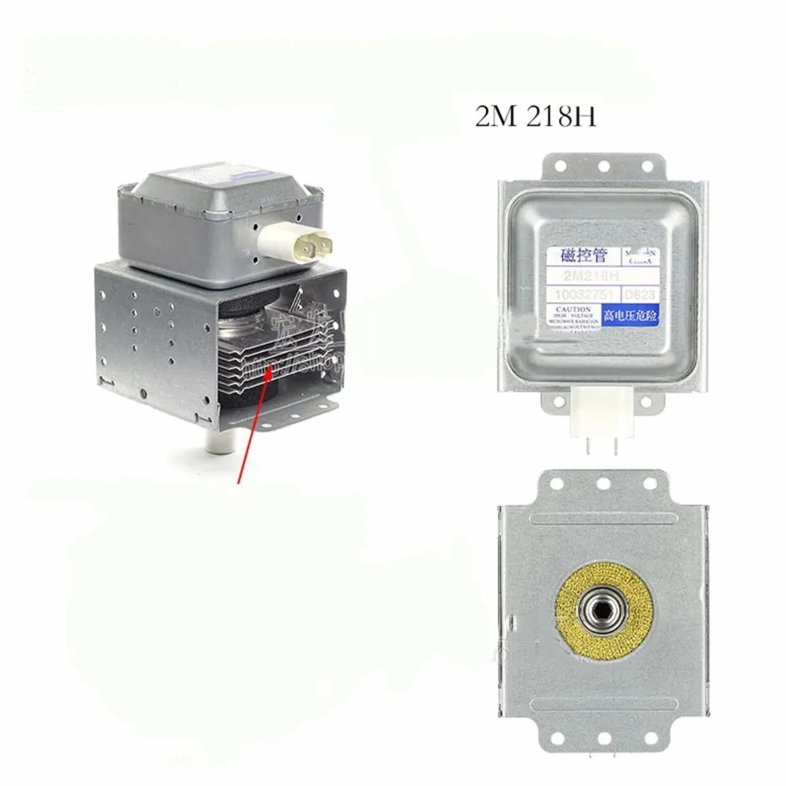 Magnétron à micro-ondes 2M218H, Compatible avec WITOL, four à micro-ondes 2M218H, remplacement du magnétron
