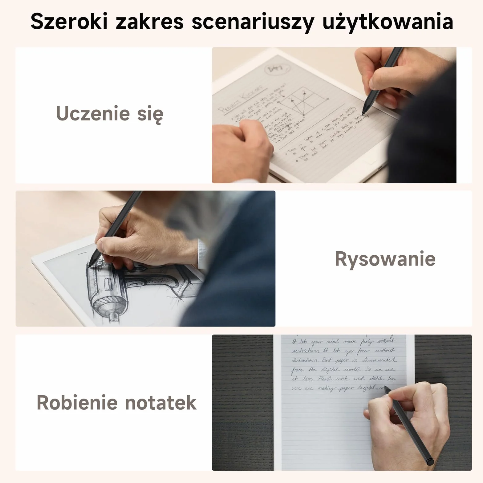 Rysik do Remarkable 2 Pen, Stylus EMR z Gumką, Poziom Nacisku 4096, Odrzucenie Dłoni i Wrażliwy na Pochylenie, Pióro CyfroweKompatybilne z Remarkable 2/1/Kindle Scribe