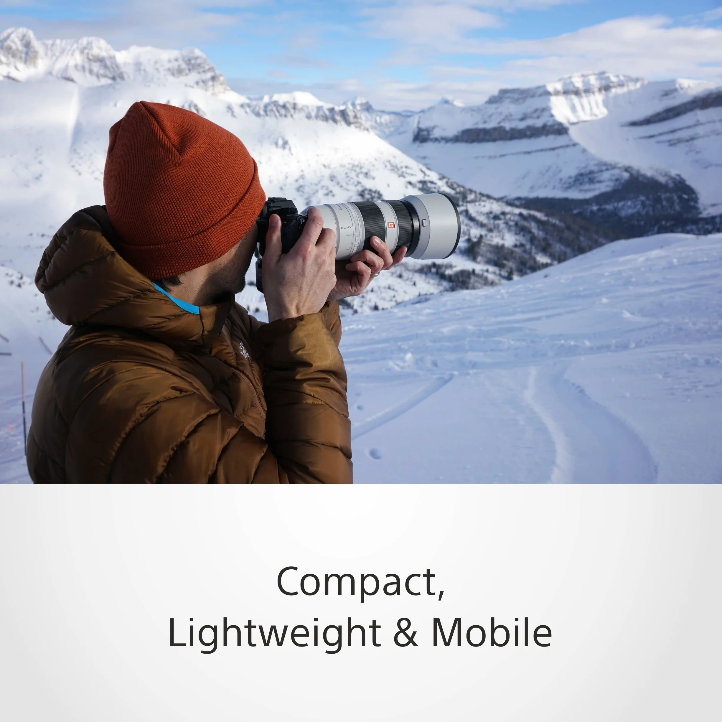 Sony 100–400 mm f/4.5–5.6 G Master OSS E-Mount teleobiektyw superzoom (doskonały do sportu, dzikiej przyrody i akcji)